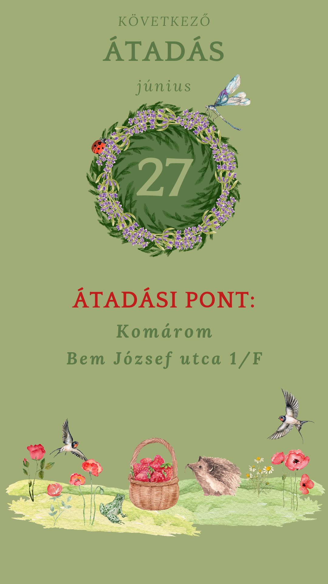 Következő átadási nap