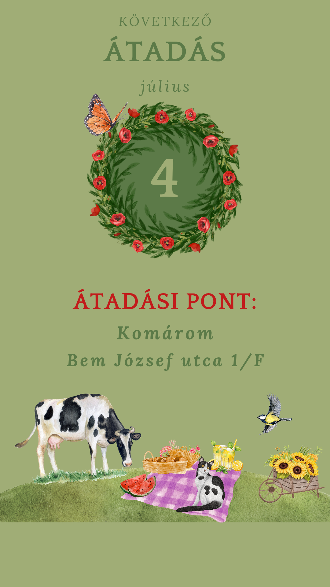 Következő átadási nap