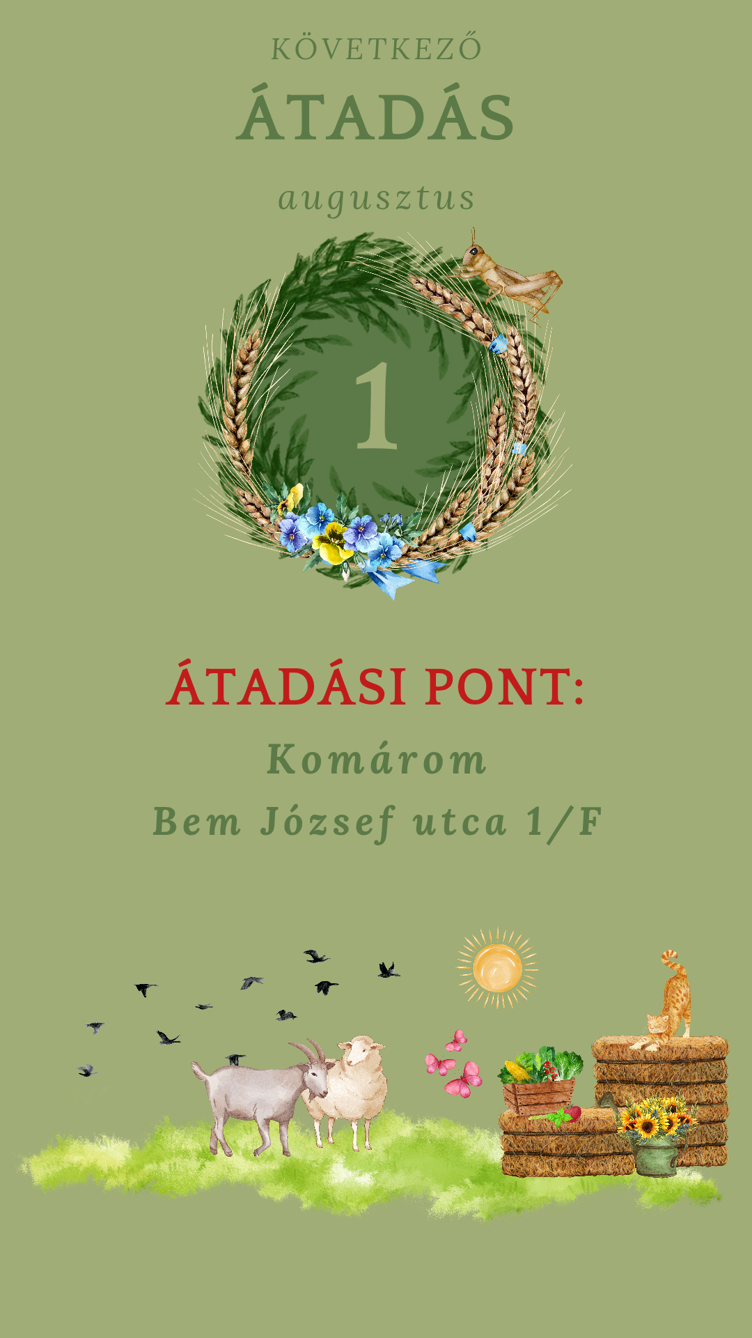 Következő átadási nap