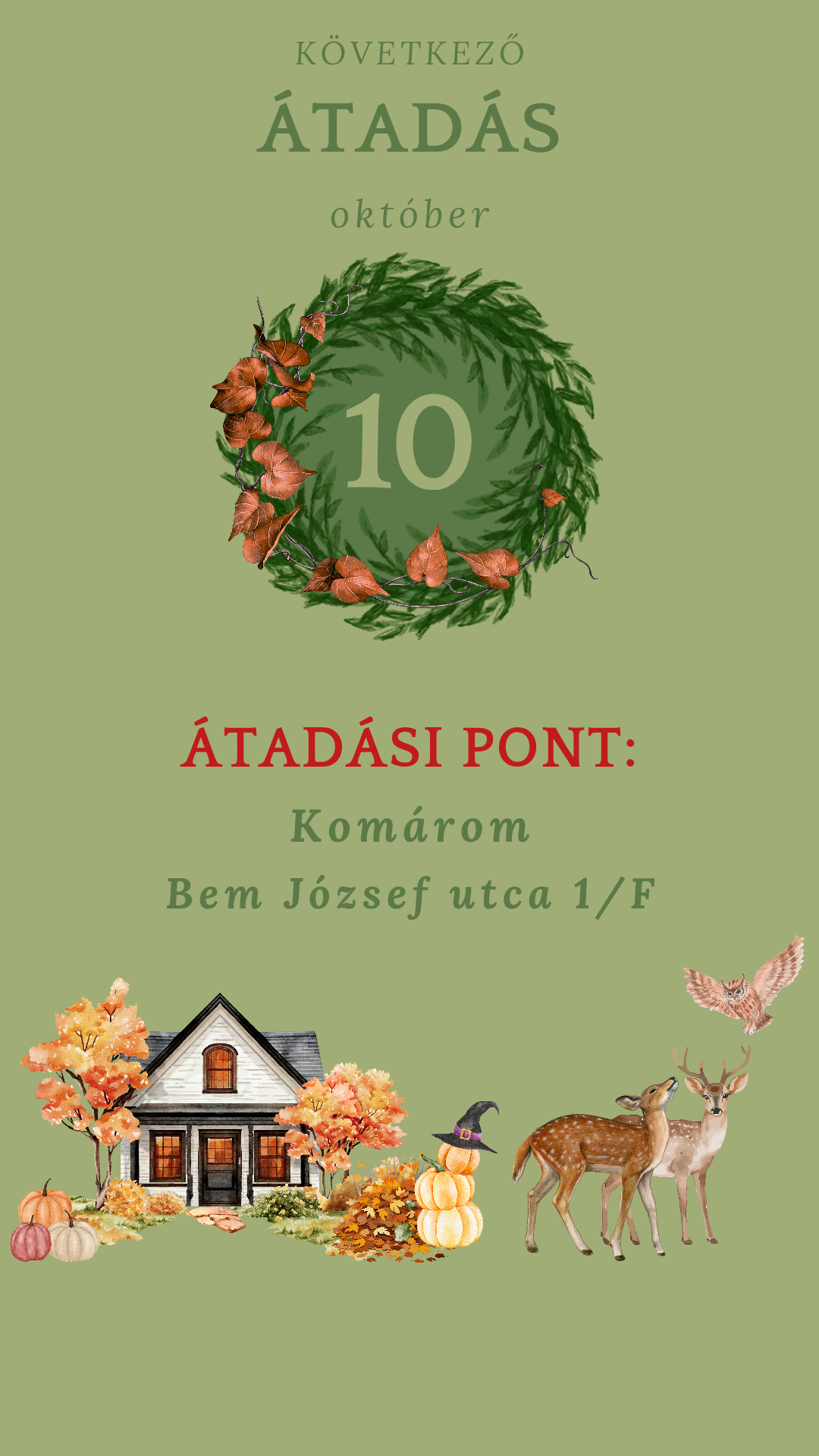 Következő átadási nap