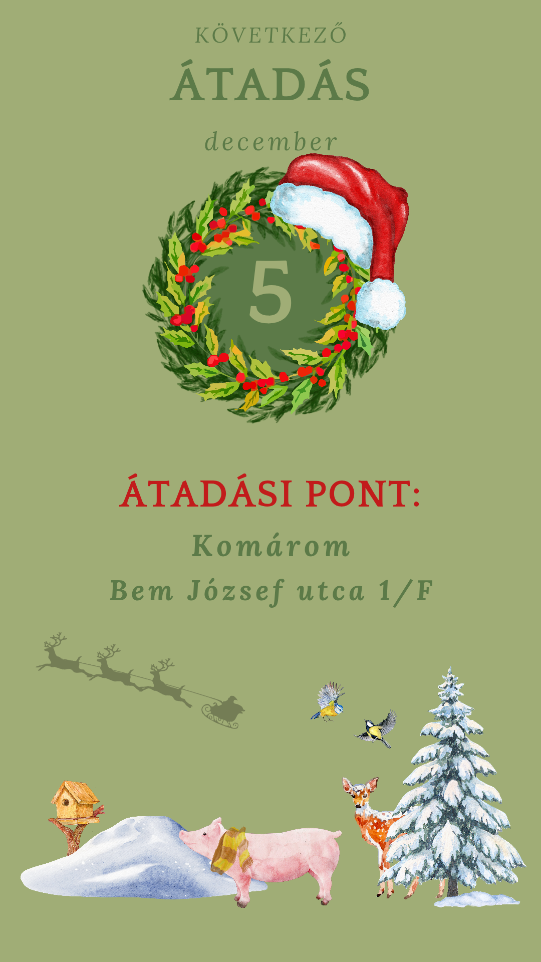 Következő átadási nap