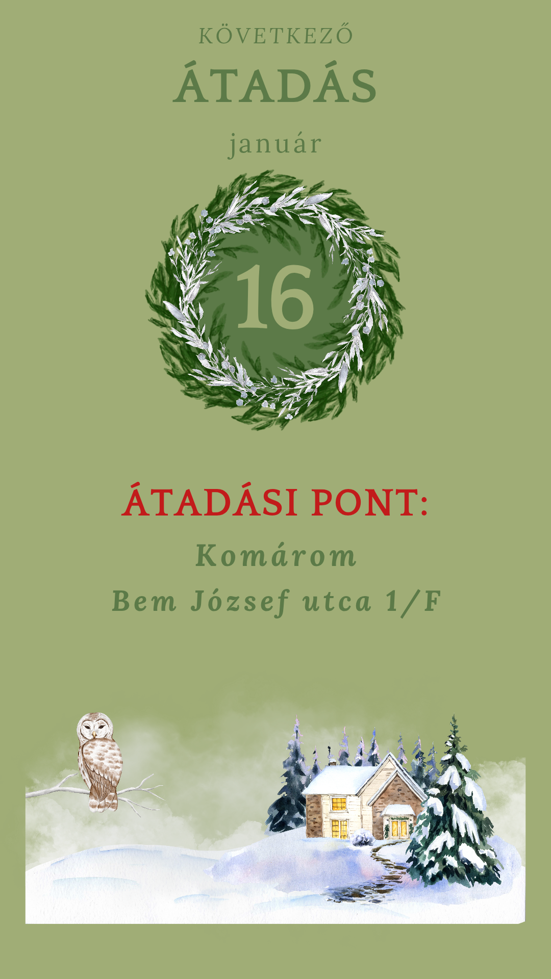 Következő átadási nap