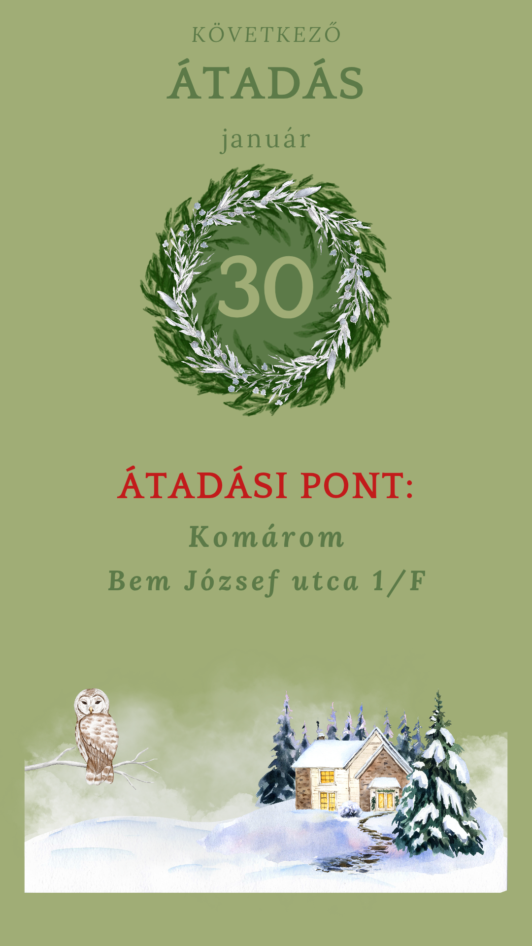 Következő átadási nap