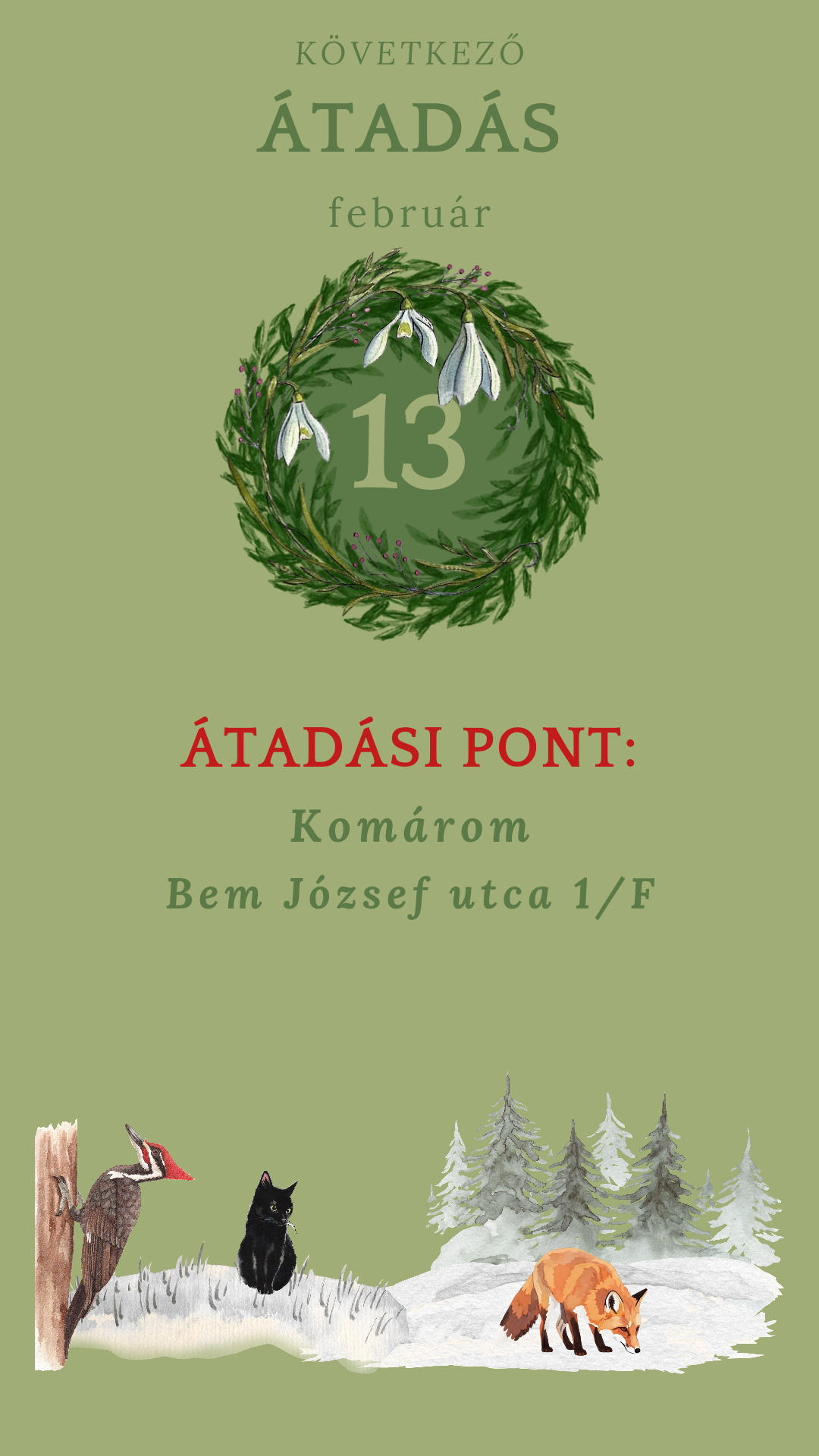 Következő átadási nap