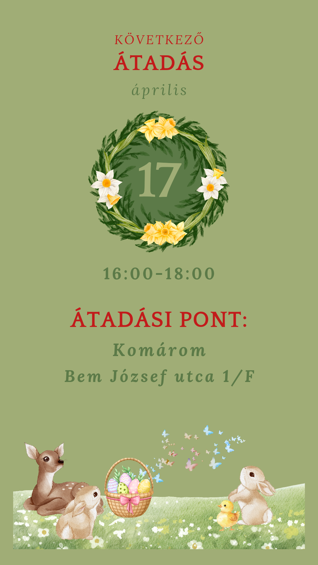 Következő átadási nap