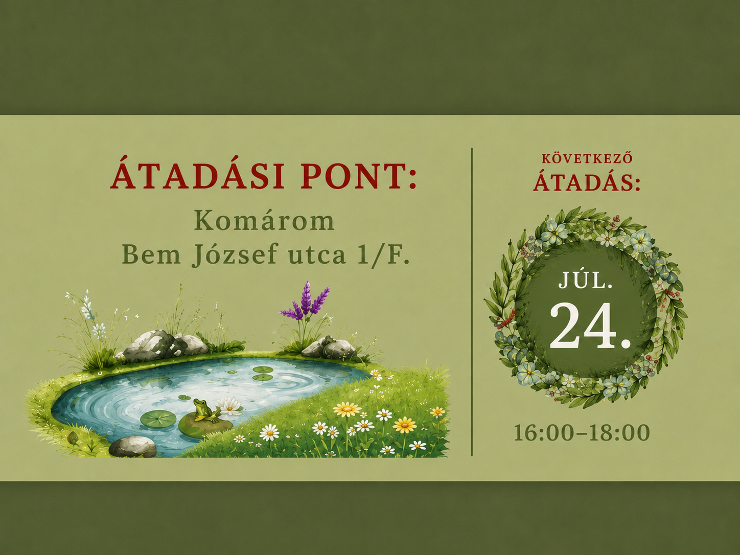 Következő átadási nap