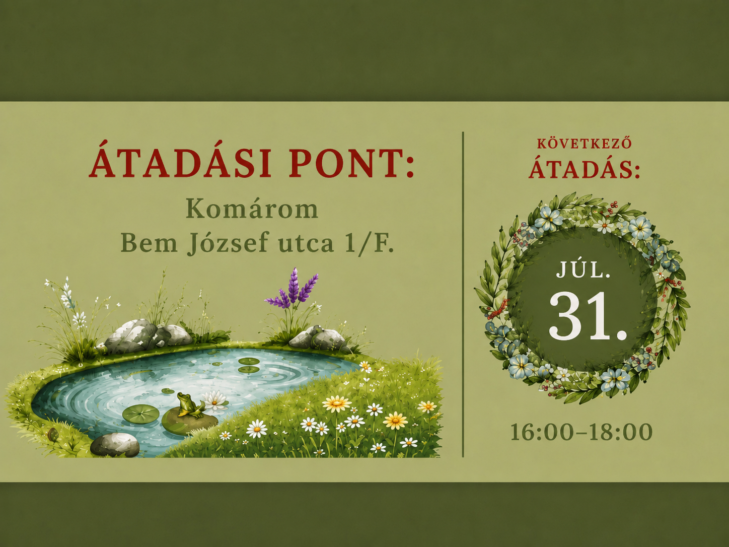 Következő átadási nap