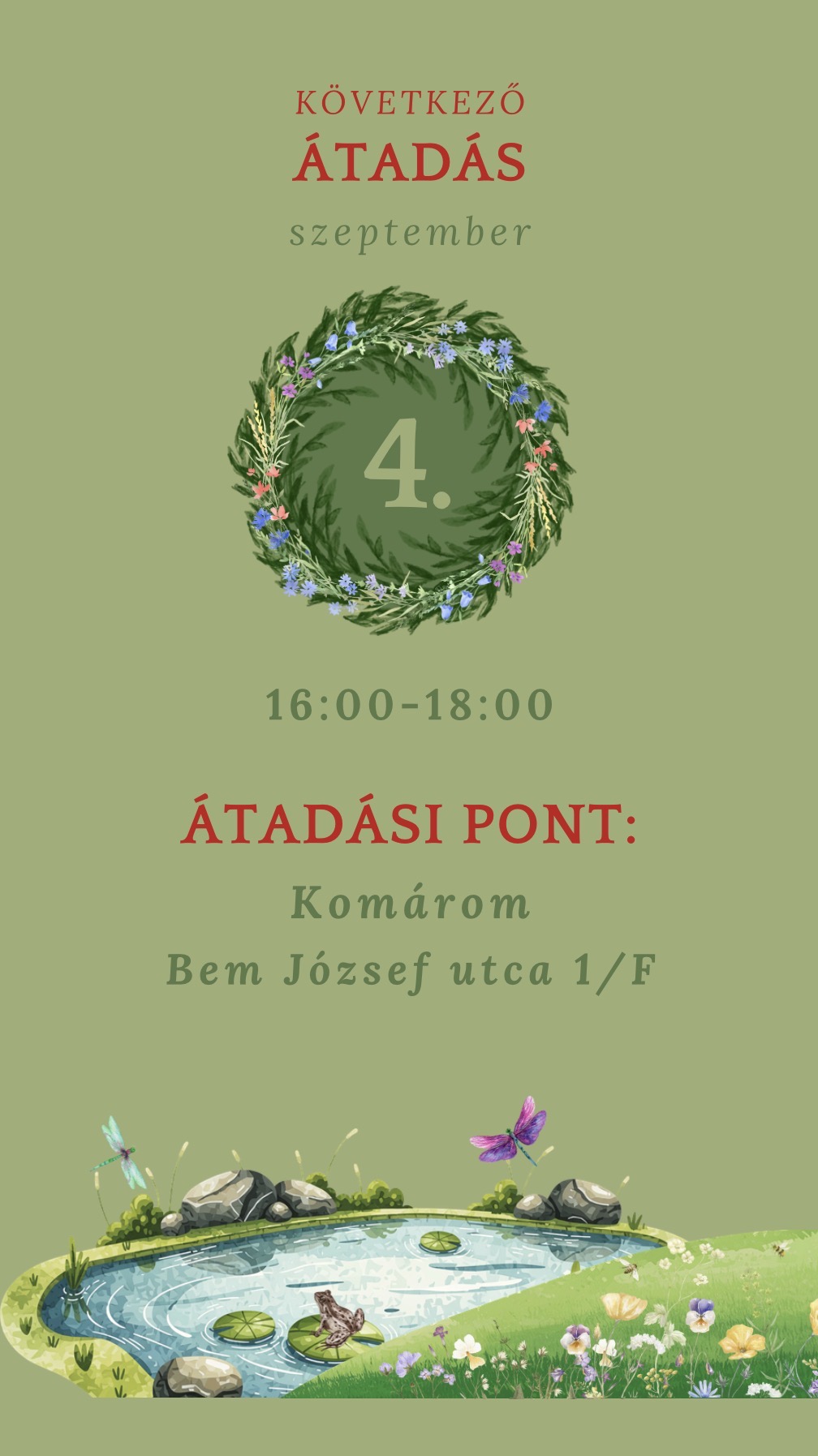 Következő átadási nap